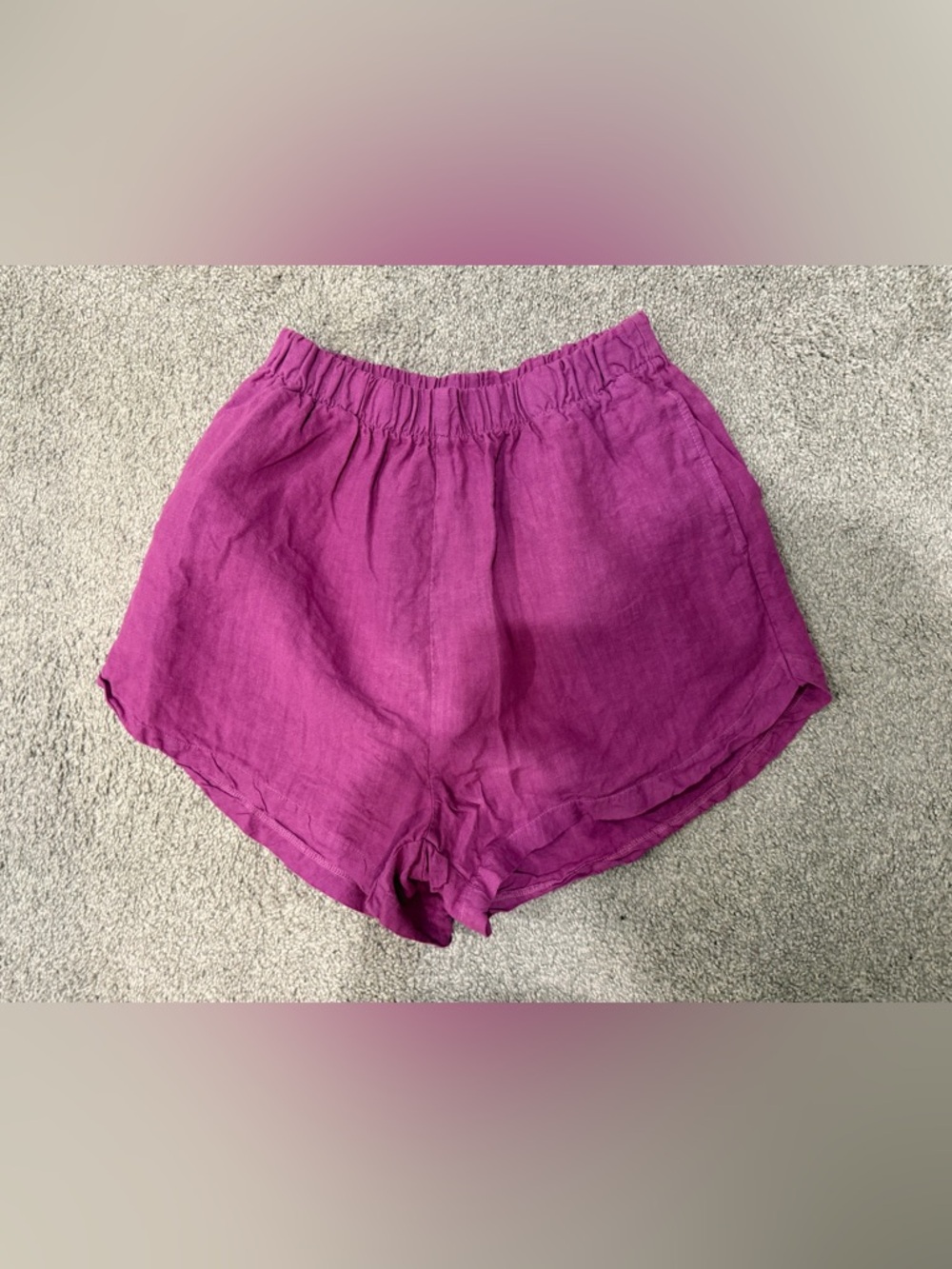 The Kealopiko Shop Pilialo Breezy Shorts Fuchsia shorts Small - Picture 3 of 4